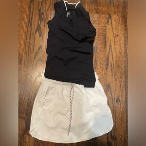 Athleta size 0 golf outfit - like new